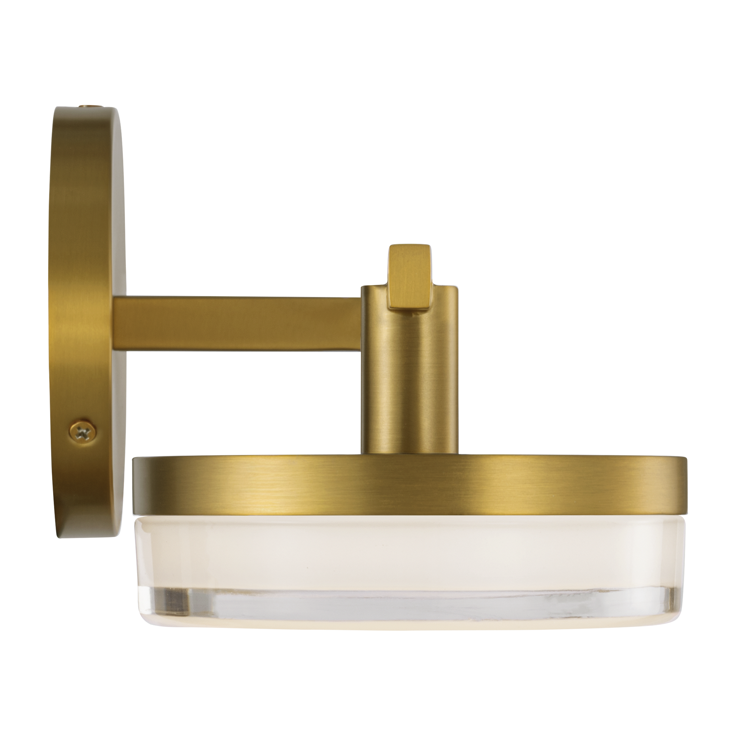 Khan 3 - Light Vanity Burnished Brass Bulbs Inc