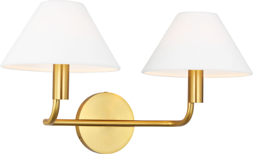 Colfax Medium Sconce Burnished Brass