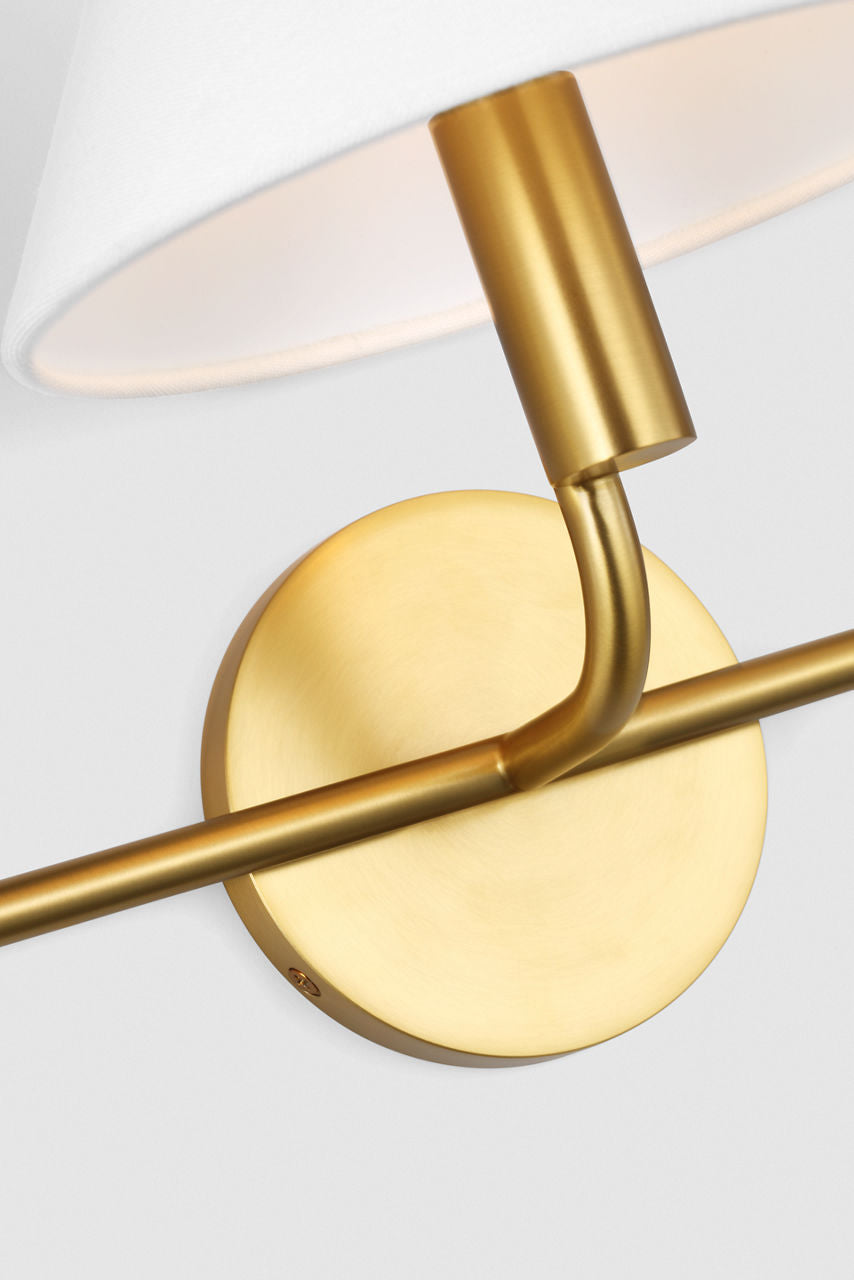 Colfax Large Sconce Burnished Brass