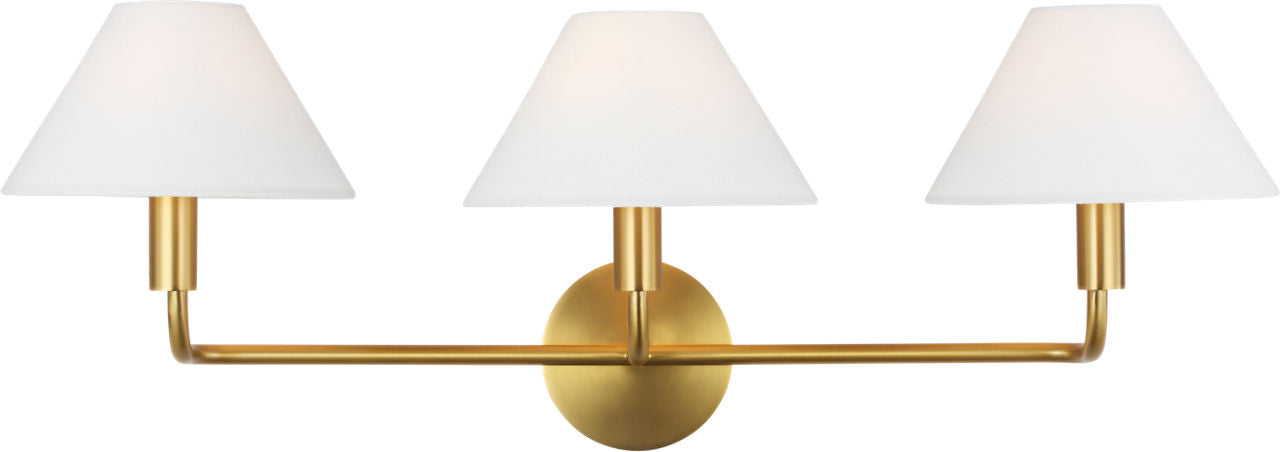 Colfax Large Sconce Burnished Brass