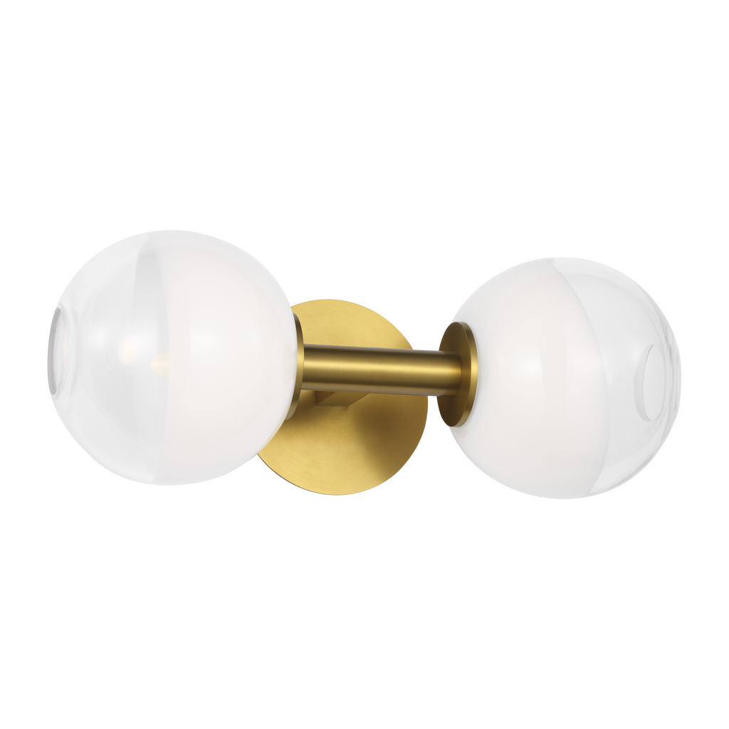 Torian Linear Sconce Burnished Brass