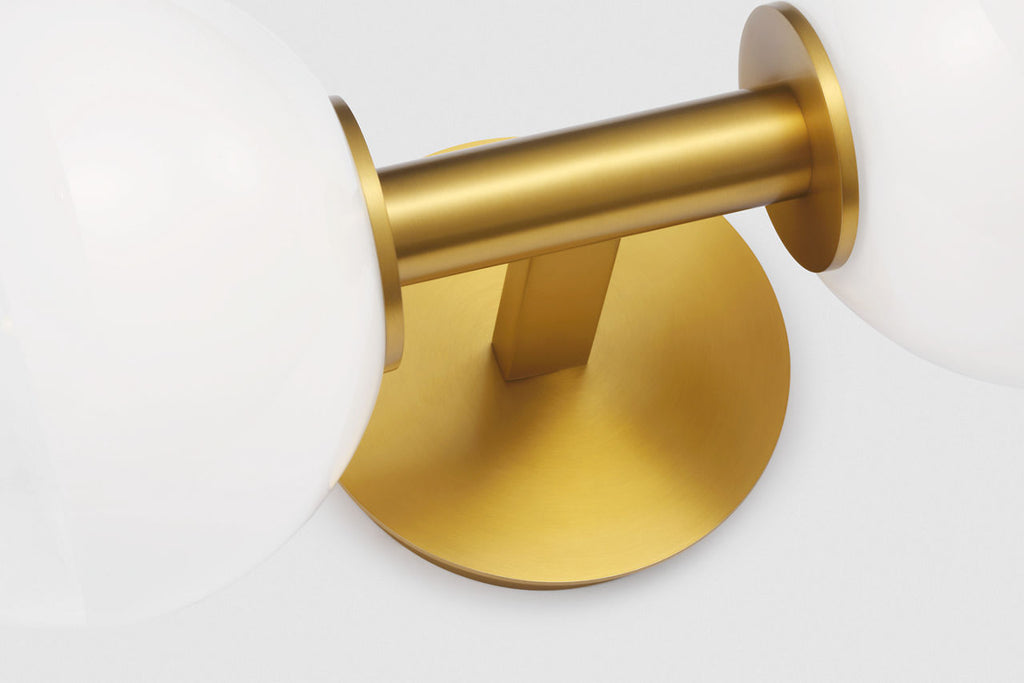 Torian Linear Sconce Burnished Brass