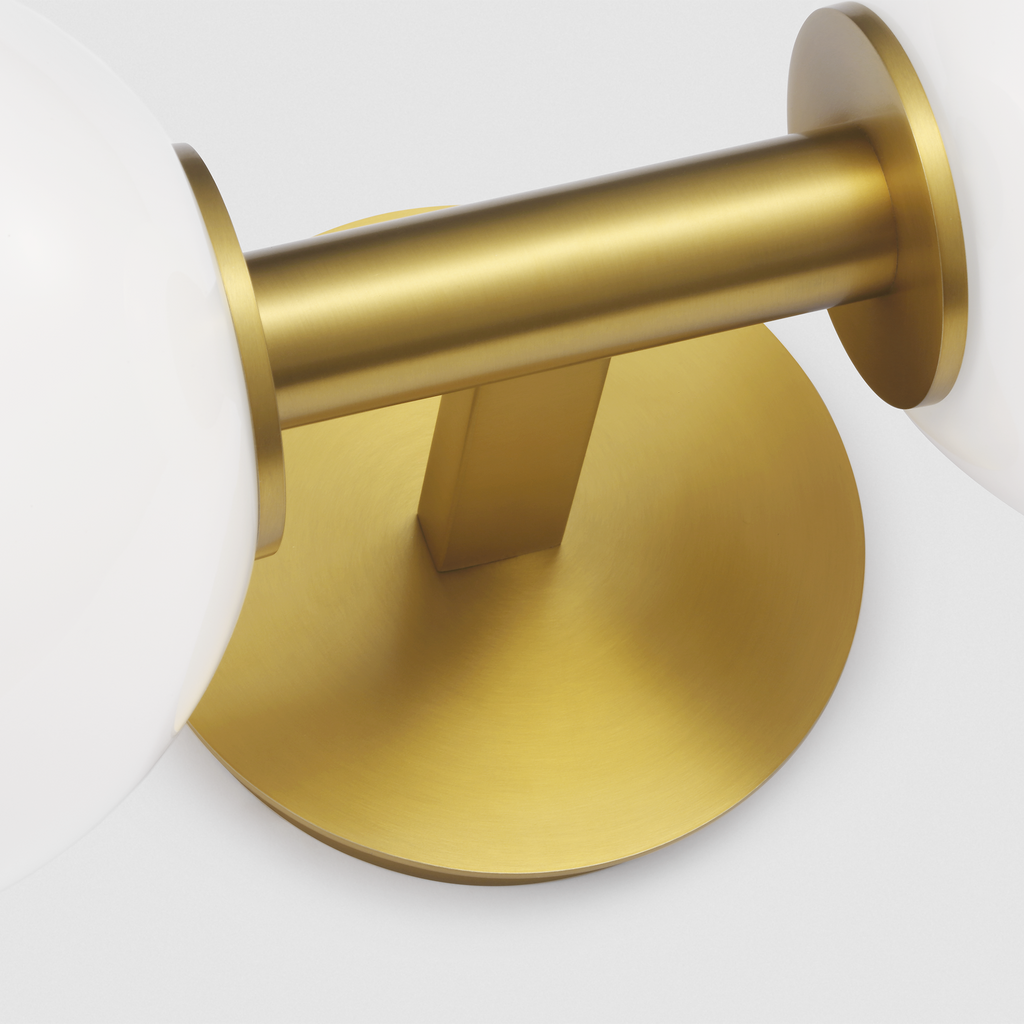 Torian Linear Sconce Burnished Brass