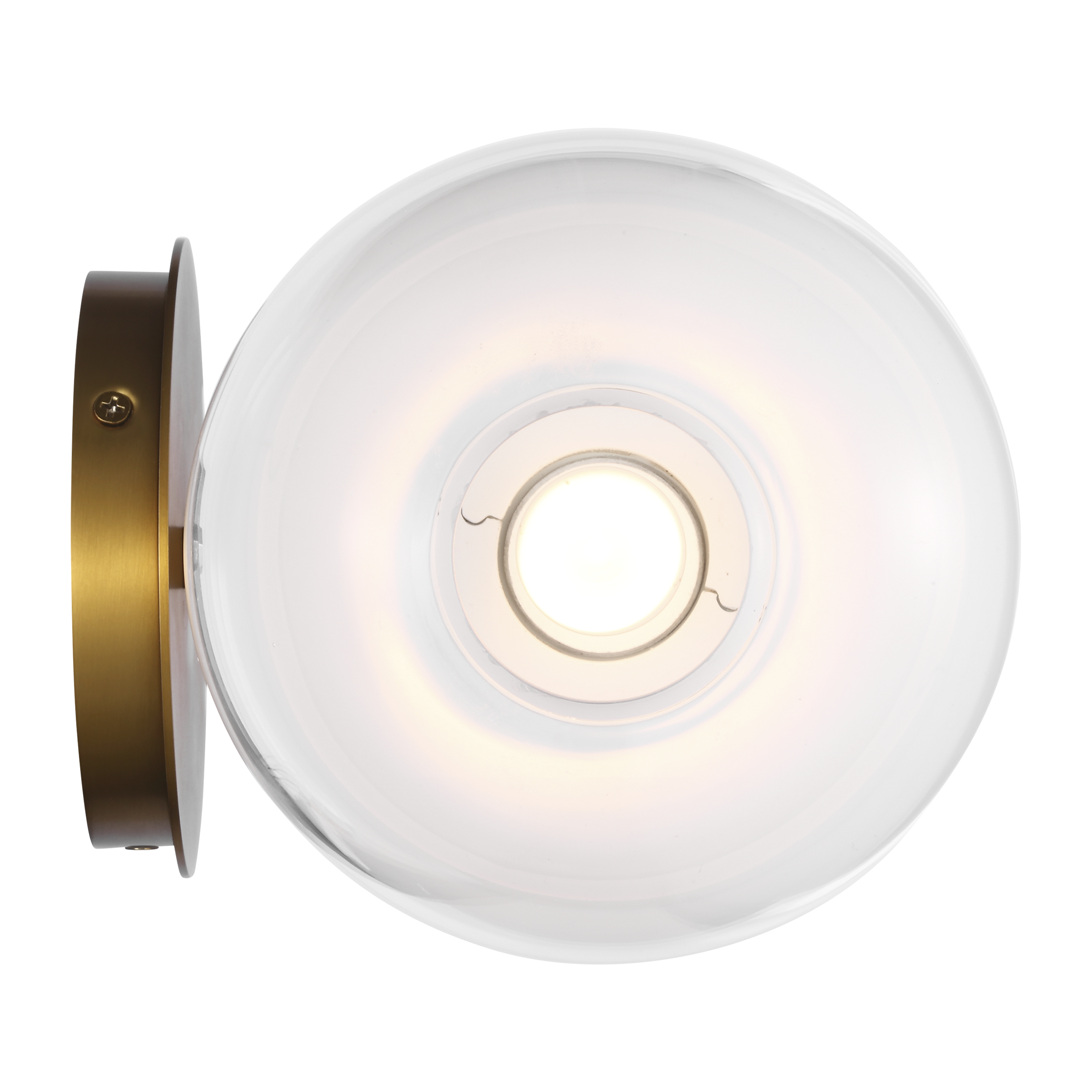 Torian Linear Sconce Burnished Brass