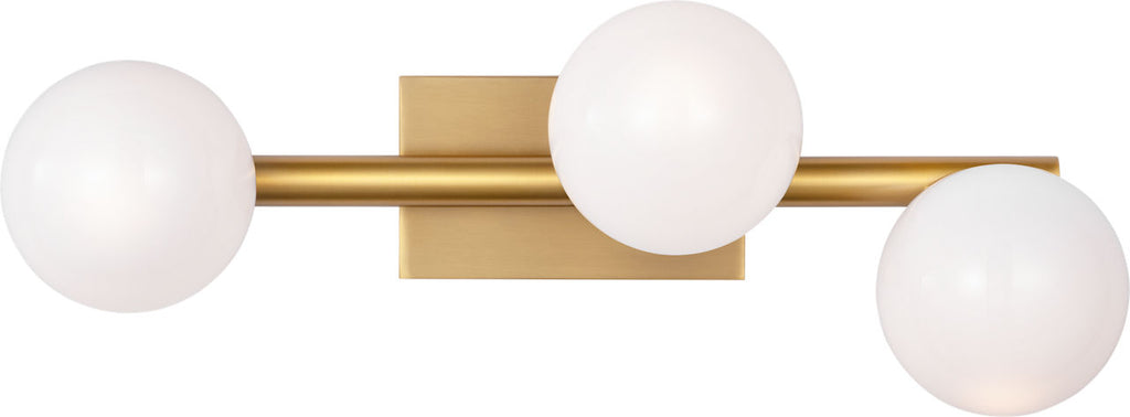 Altair Small Sconce Burnished Brass