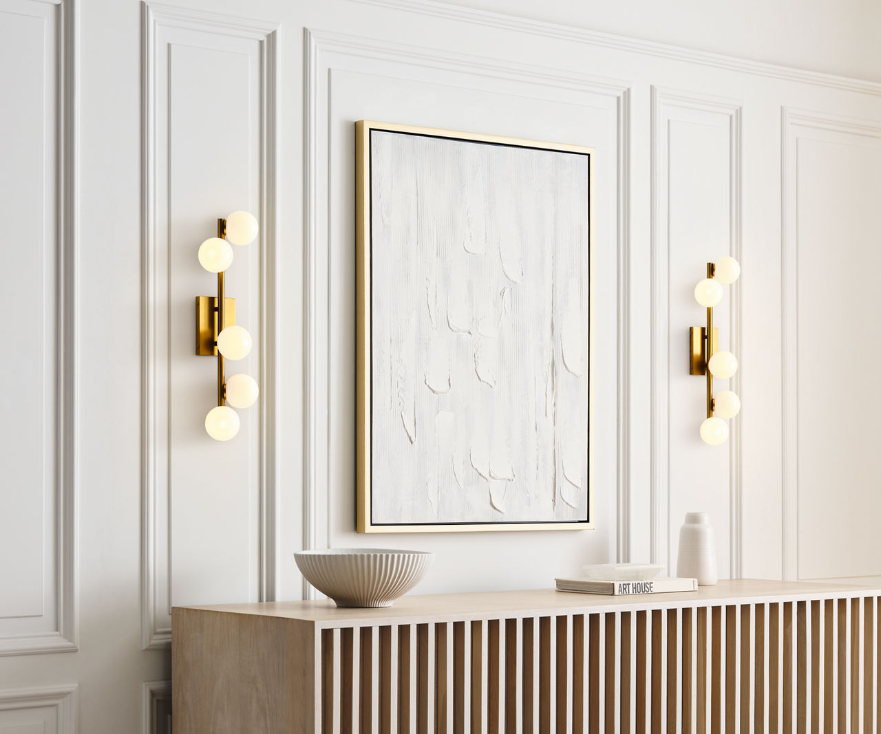 Altair 5 - Light Vanity Burnished Brass