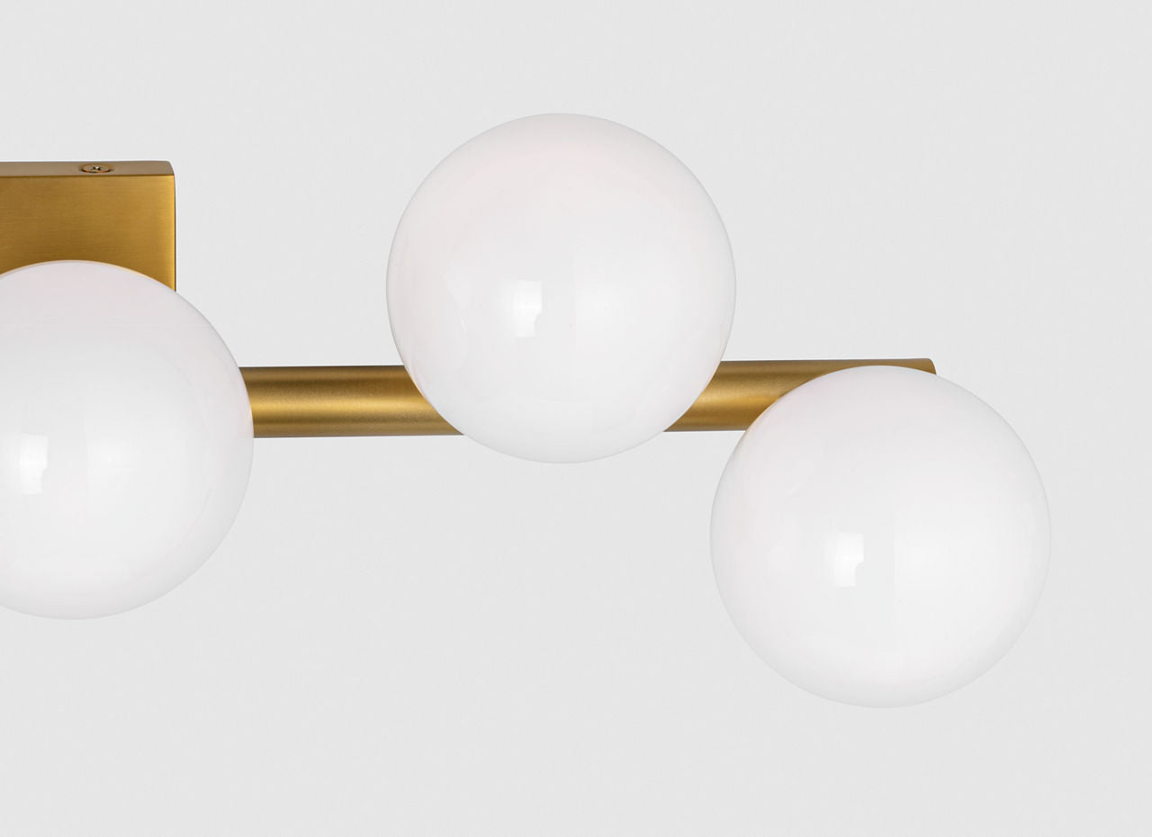 Altair 5 - Light Vanity Burnished Brass