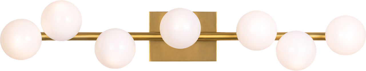 Altair 7 - Light Vanity Burnished Brass