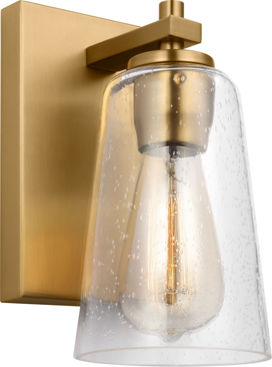 Mercer 1 - Light Sconce Burnished Brass