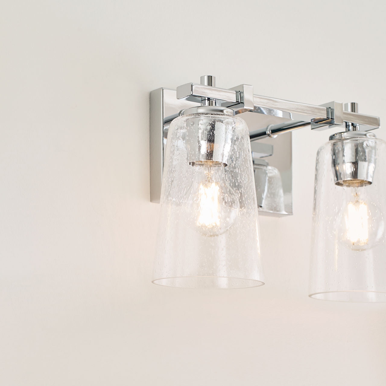 Mercer 2 - Light Vanity Chrome
