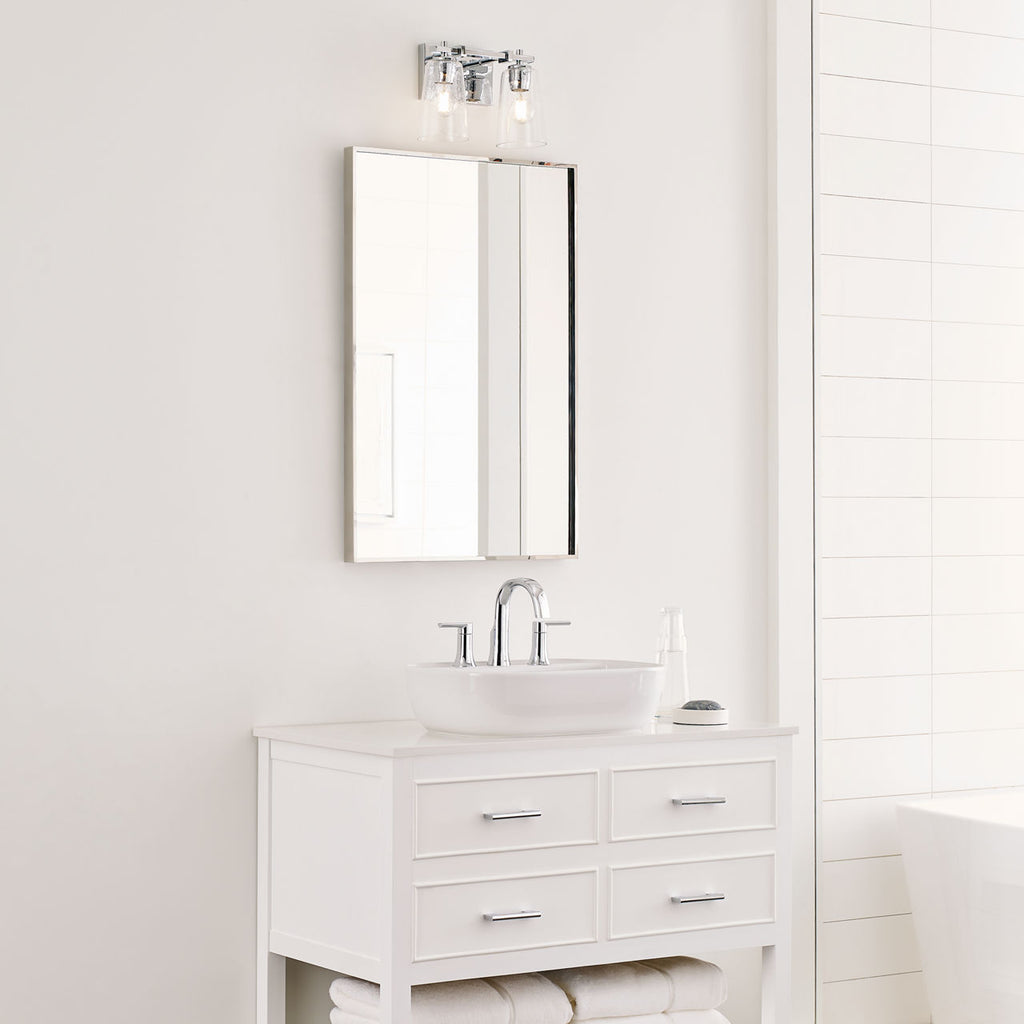 Mercer 2 - Light Vanity Chrome