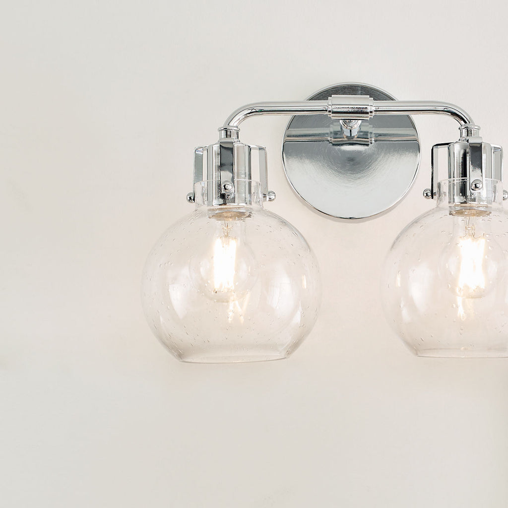 Clara 2 - Light Vanity | Chrome
