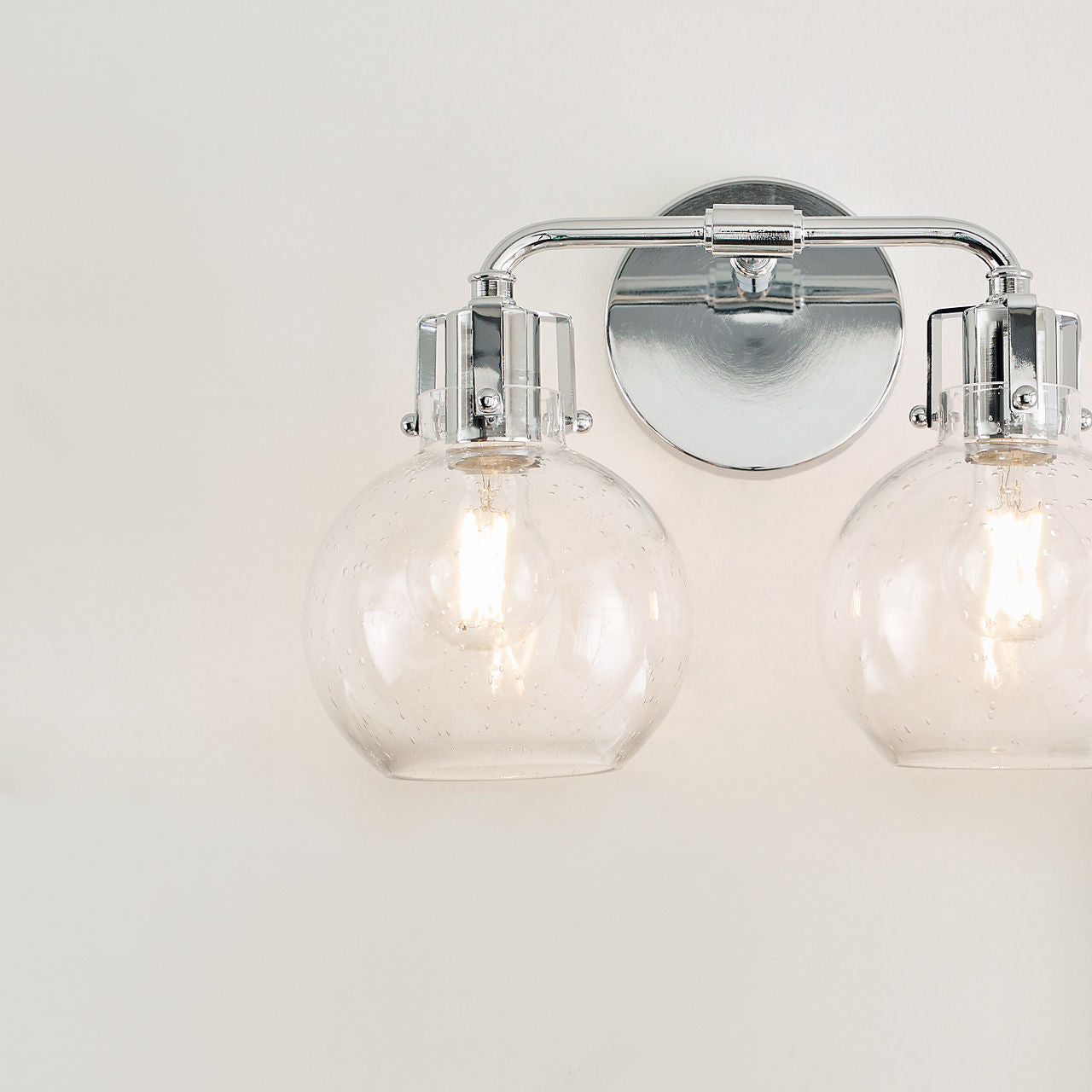 Clara 2 - Light Vanity | Chrome