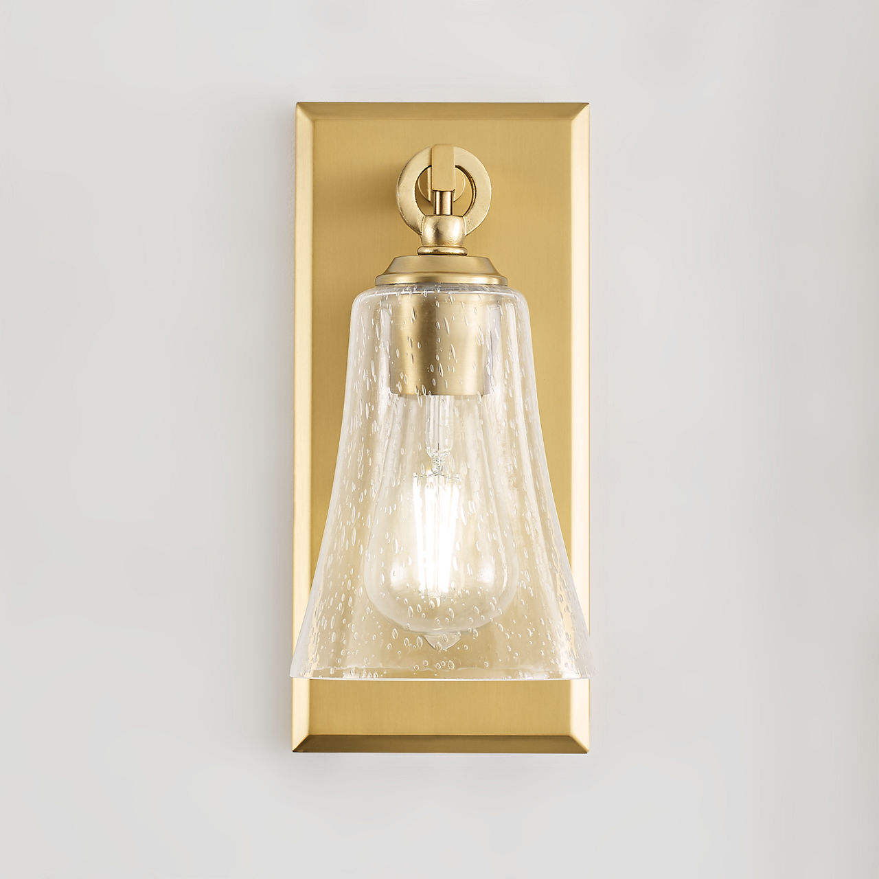 Monterro 1 - Light Sconce Burnished Brass