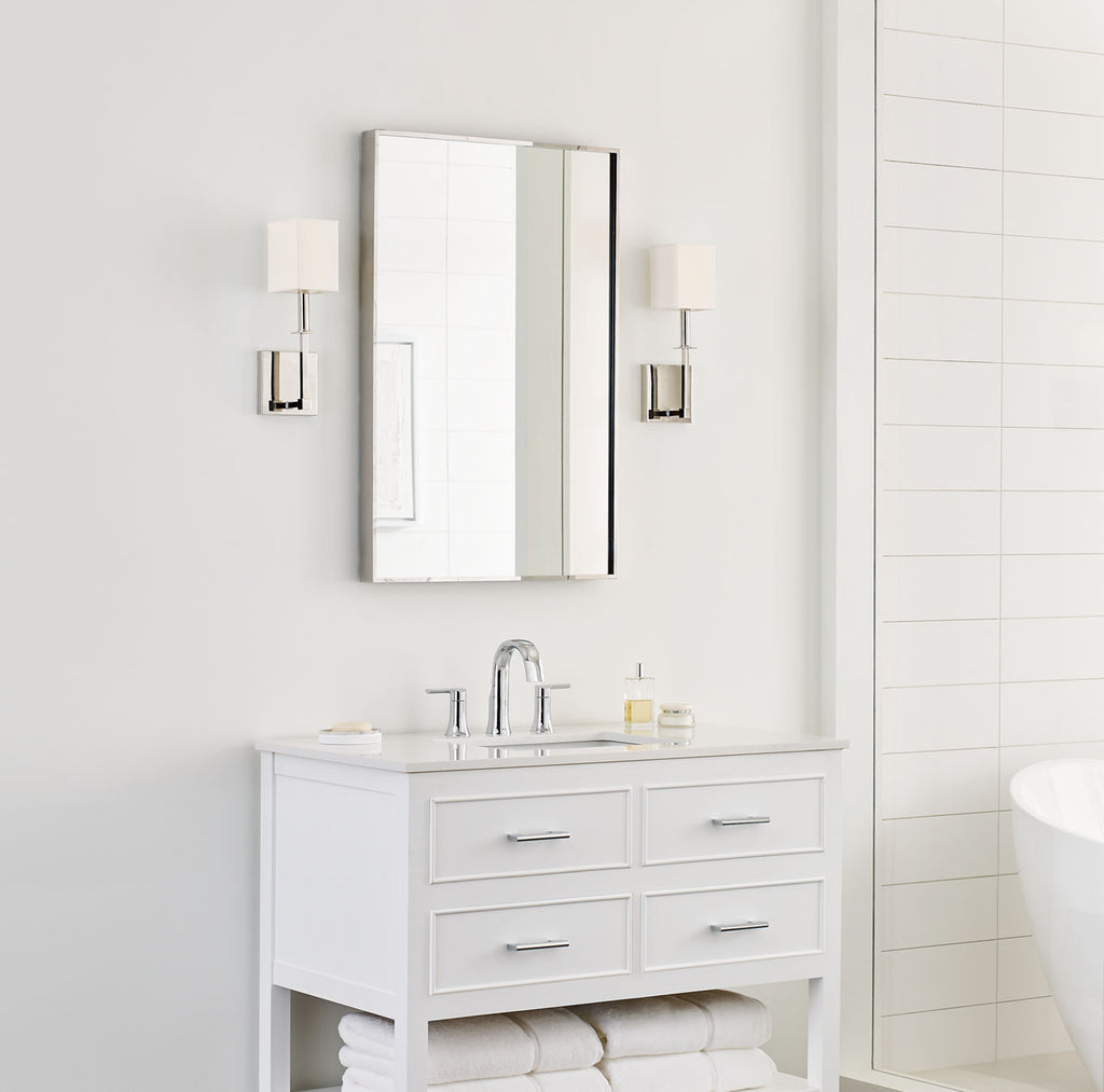 Quinn 1 - Light Sconce Polished Nickel