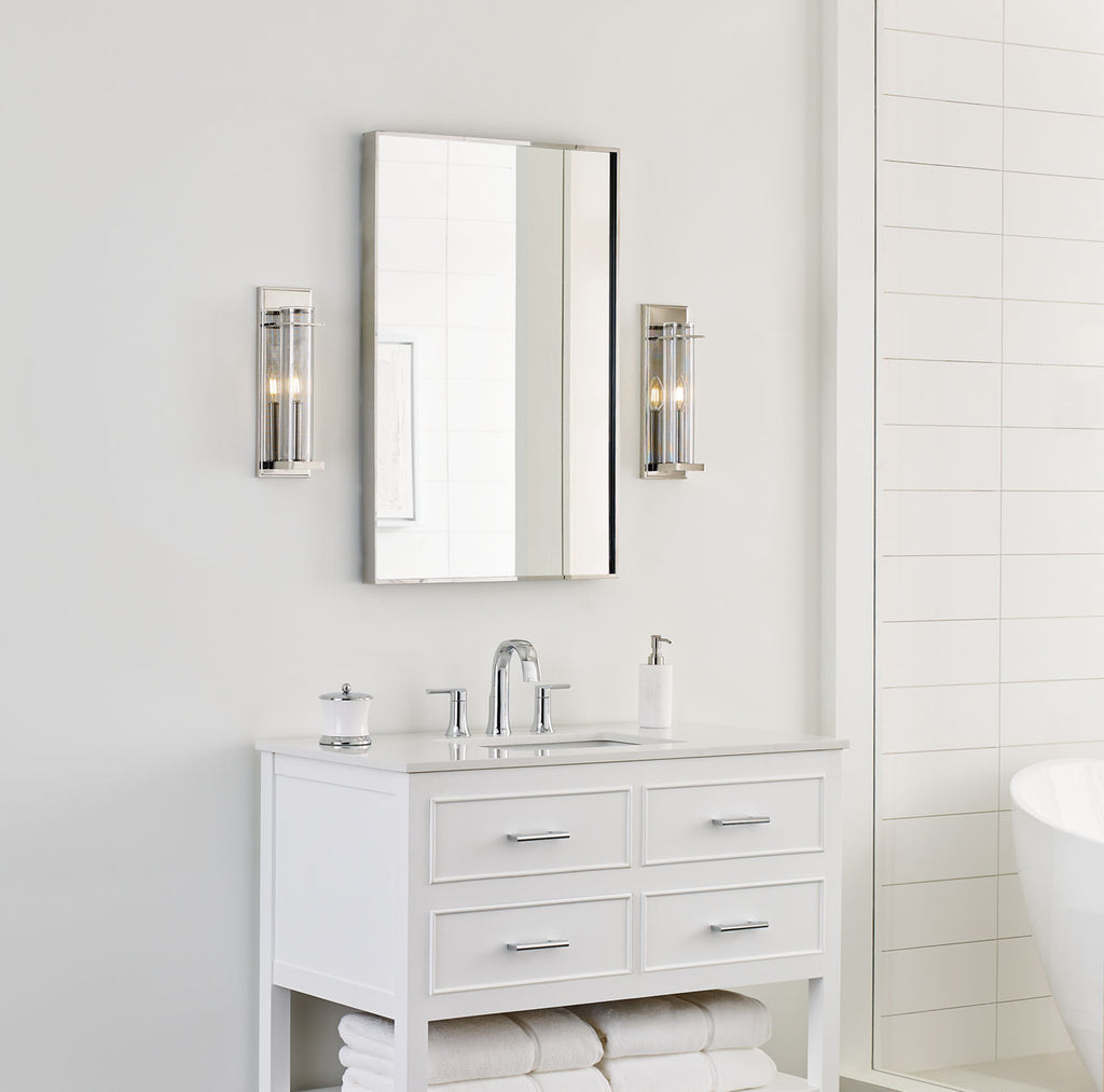 Silo Sconce Polished Nickel