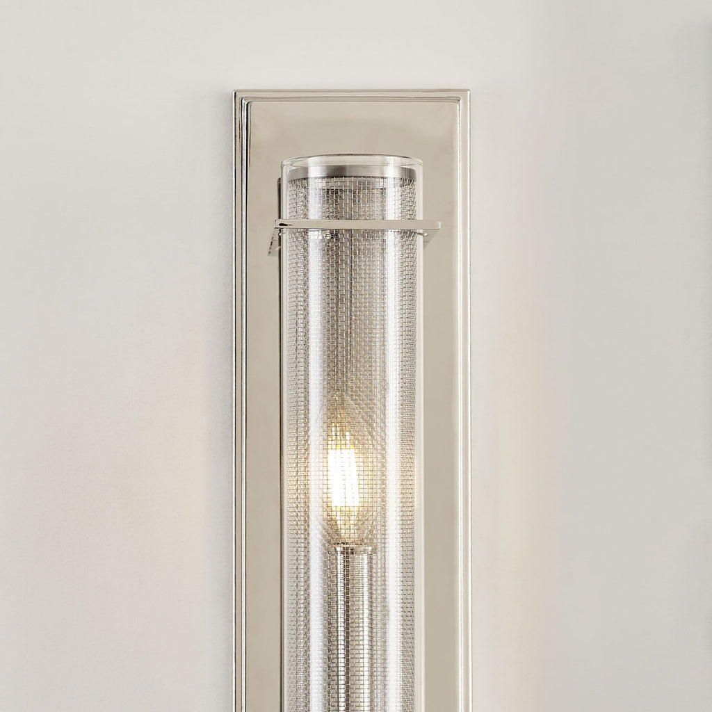 Silo Sconce Polished Nickel