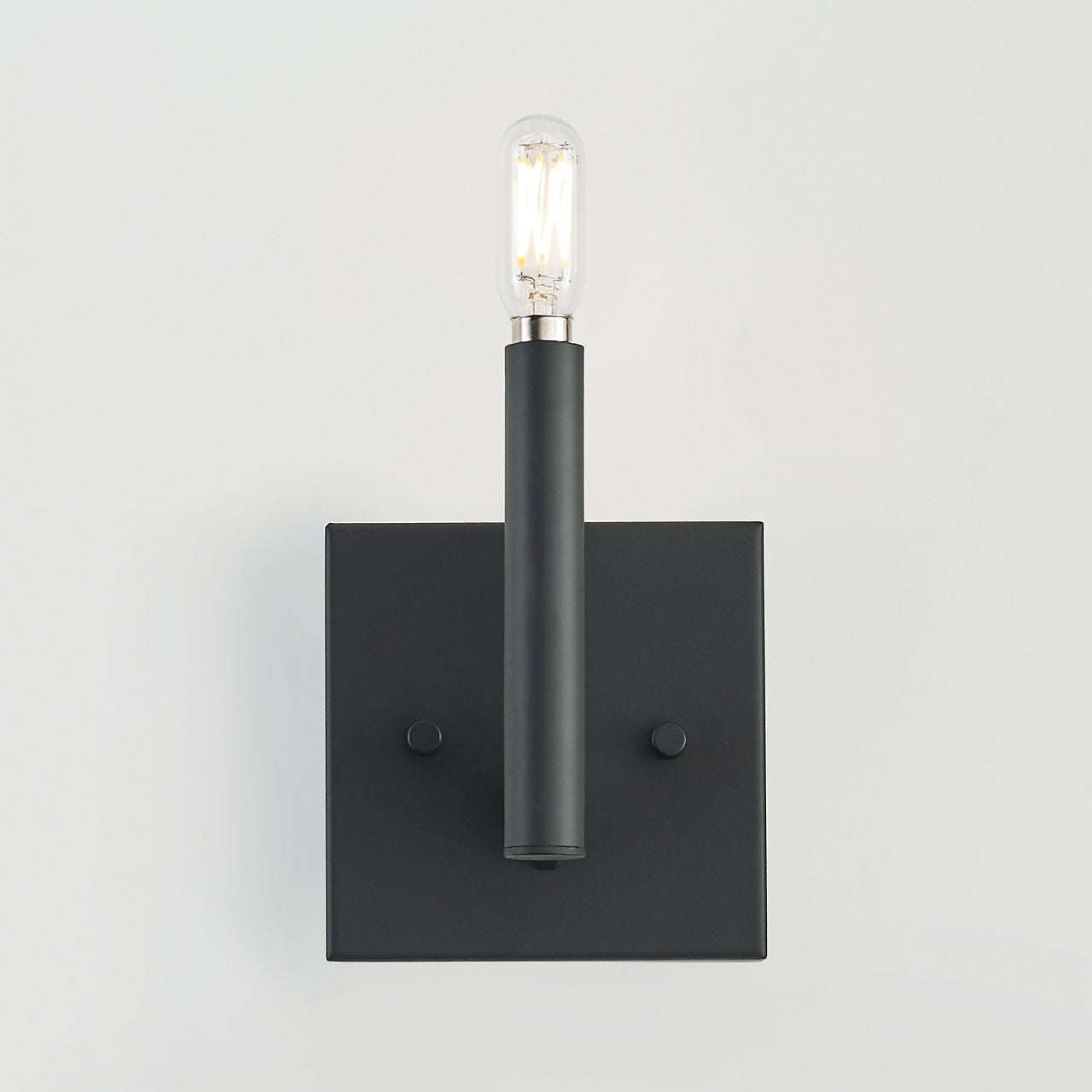Vector One Light Wall / Bath Sconce Midnight Black