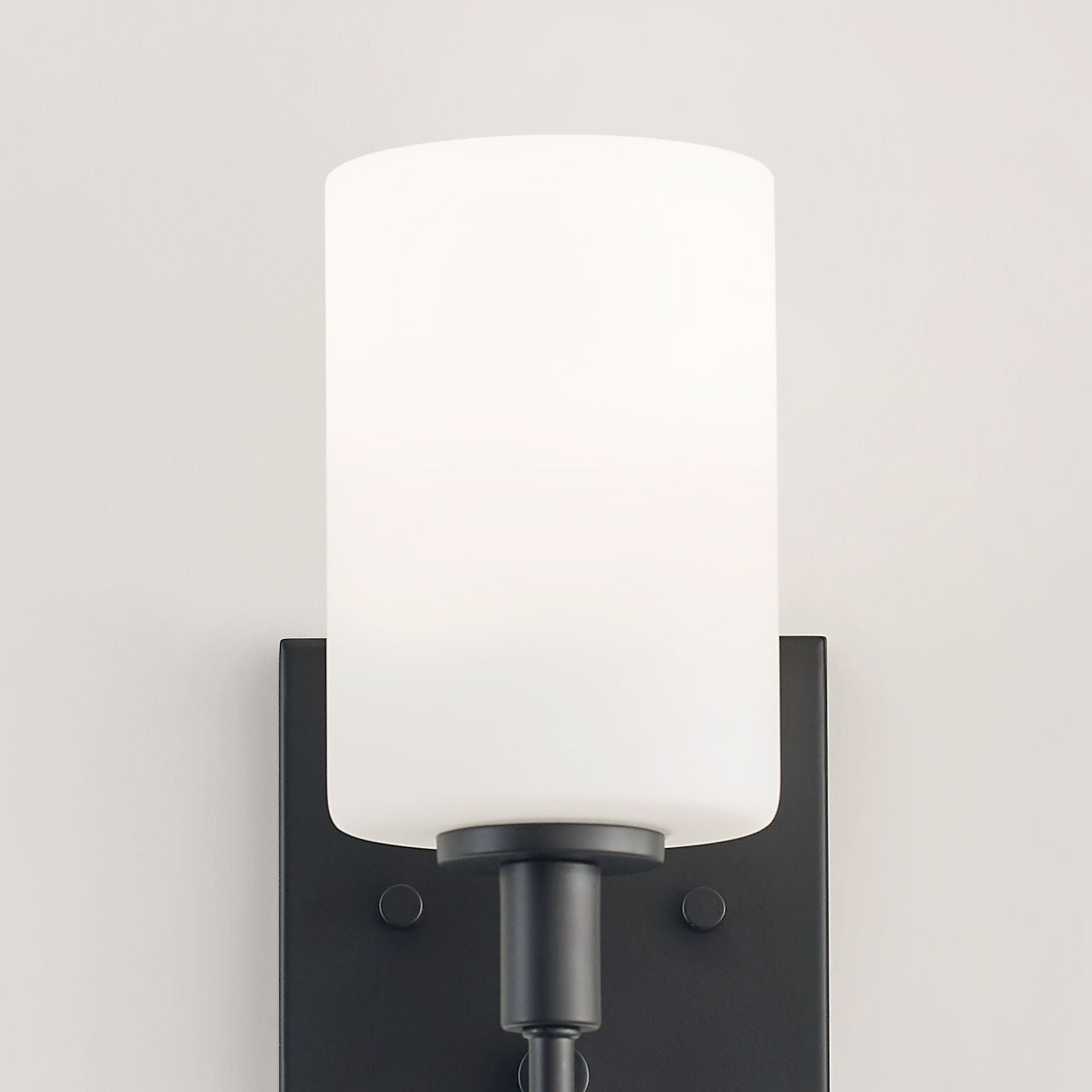 Oak Moore One Light Wall / Bath Sconce Midnight Black