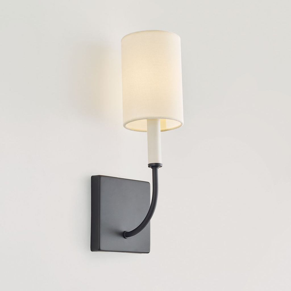 Greenwich 1-Light Sconce | Midnight Black Bulb(s) Not Included
