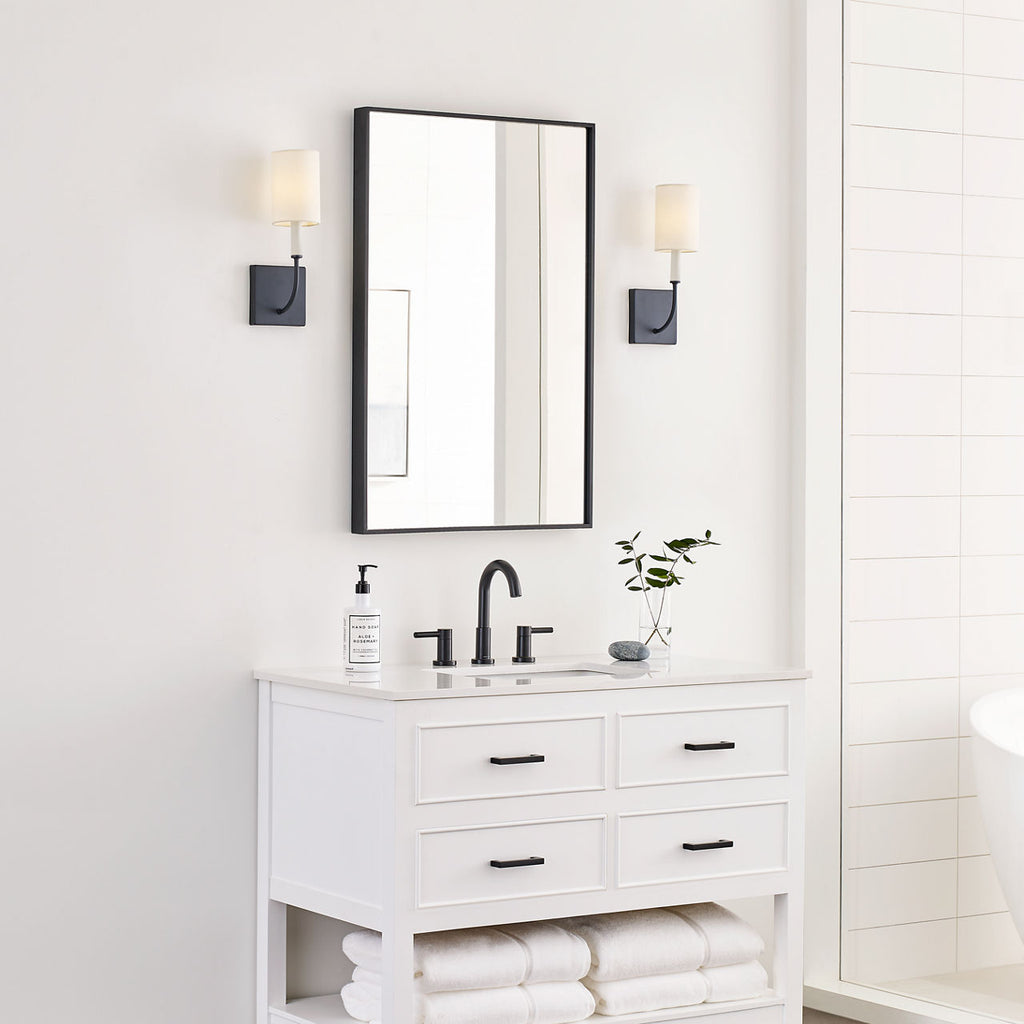 Greenwich 1-Light Sconce | Midnight Black Bulb(s) Not Included