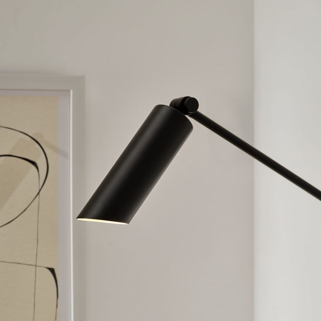 Frasar Arm Medium Sconce Midnight Black