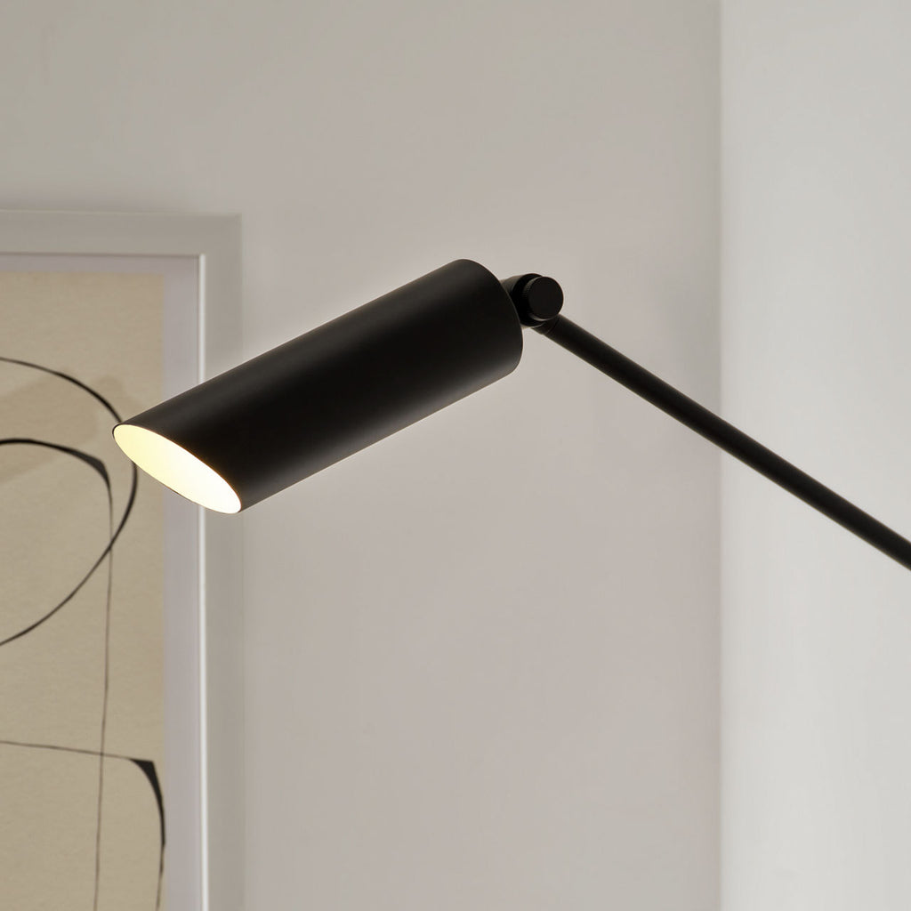 Frasar Arm Medium Sconce Midnight Black