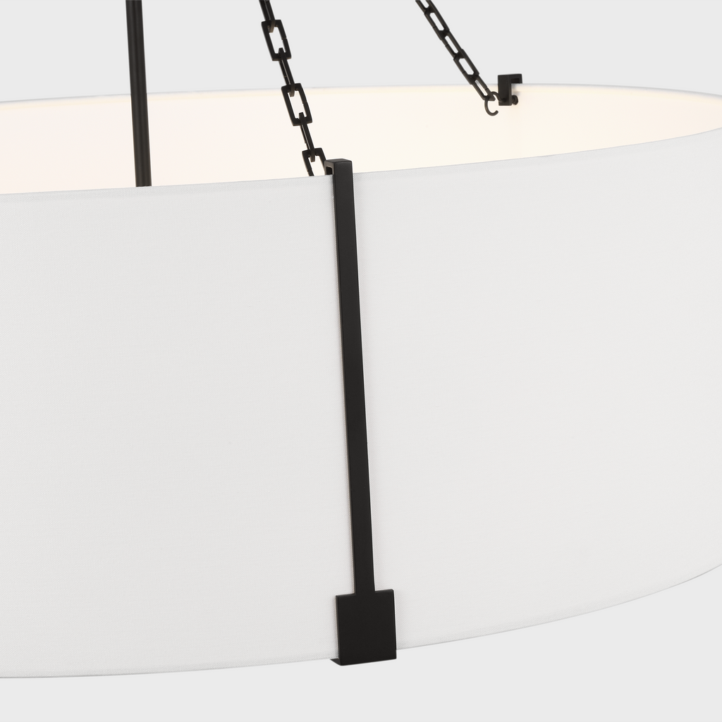 Bergen Extra Large Hanging Shade Aged Iron
