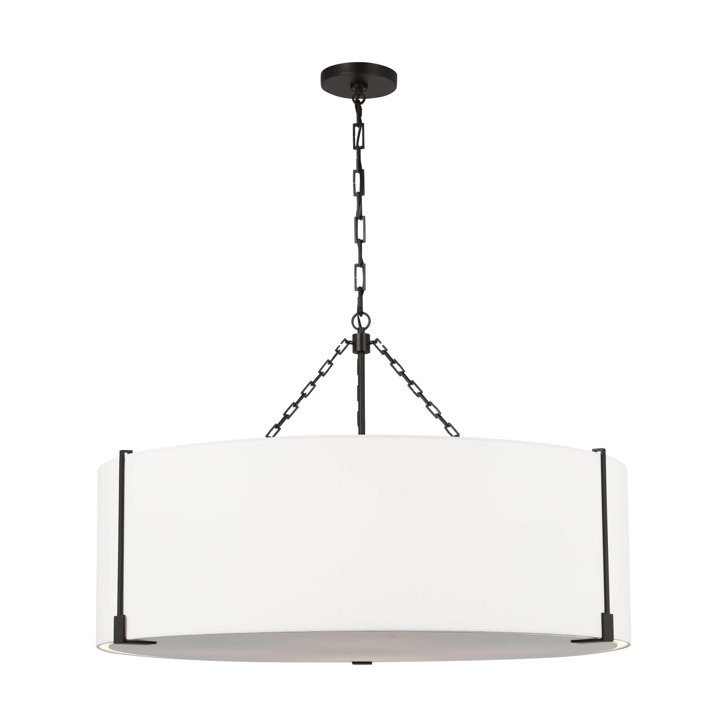 Bergen Extra Large Hanging Shade Aged Iron