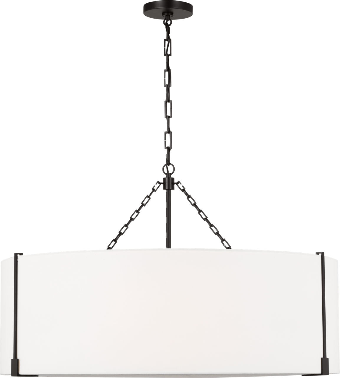 Bergen Extra Large Hanging Shade Aged Iron