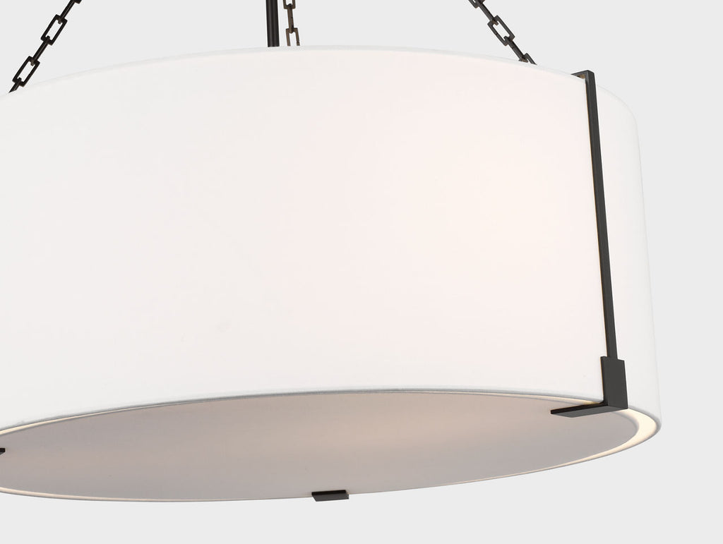 Bergen Large Hanging Shade Aged Iron