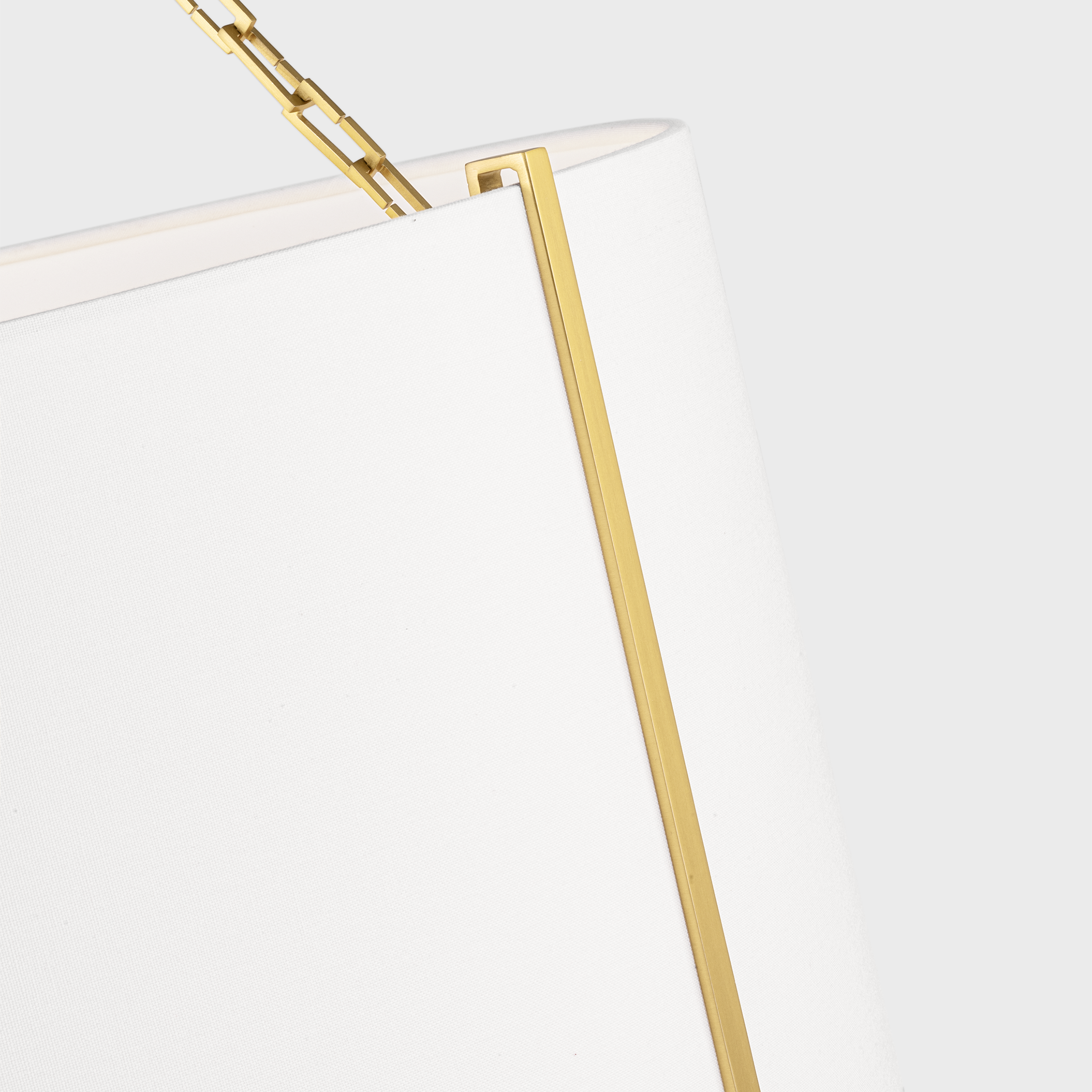 Bergen Large Hanging Shade Burnished Brass