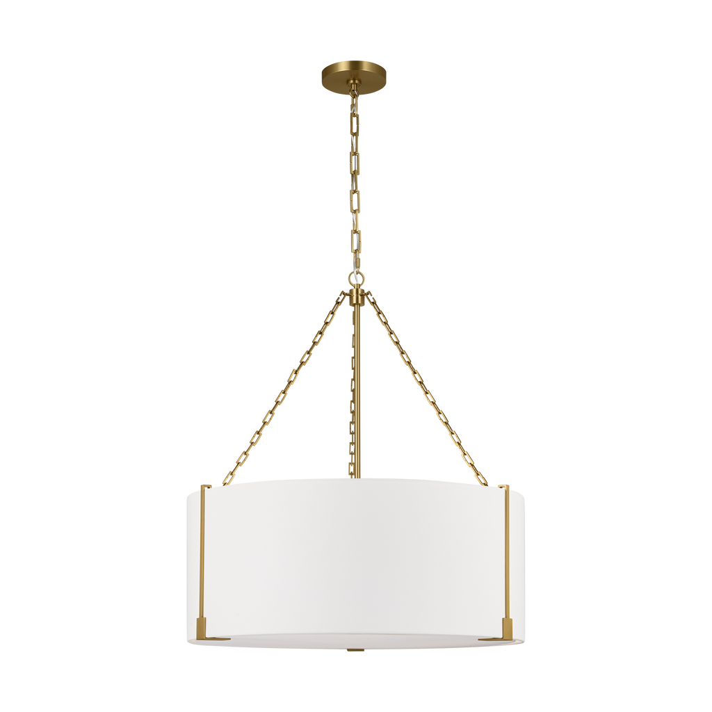 Bergen Large Hanging Shade Burnished Brass
