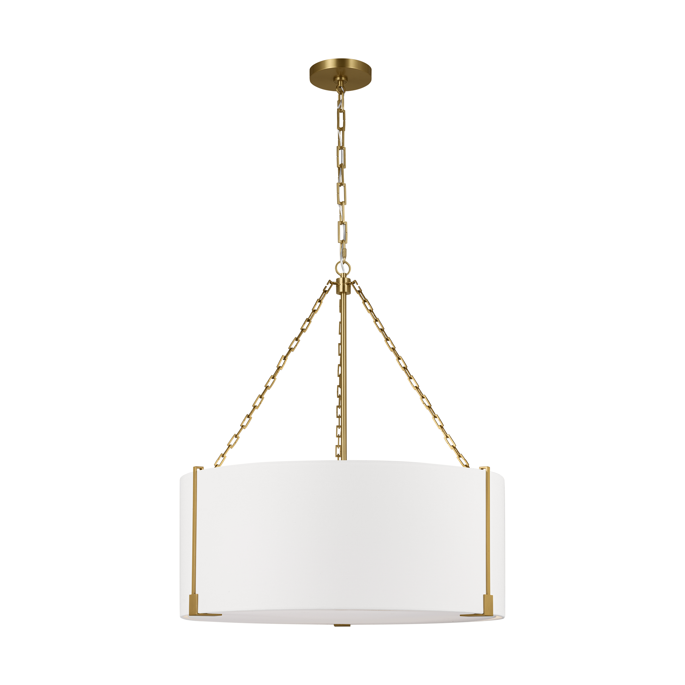 Bergen Large Hanging Shade Burnished Brass