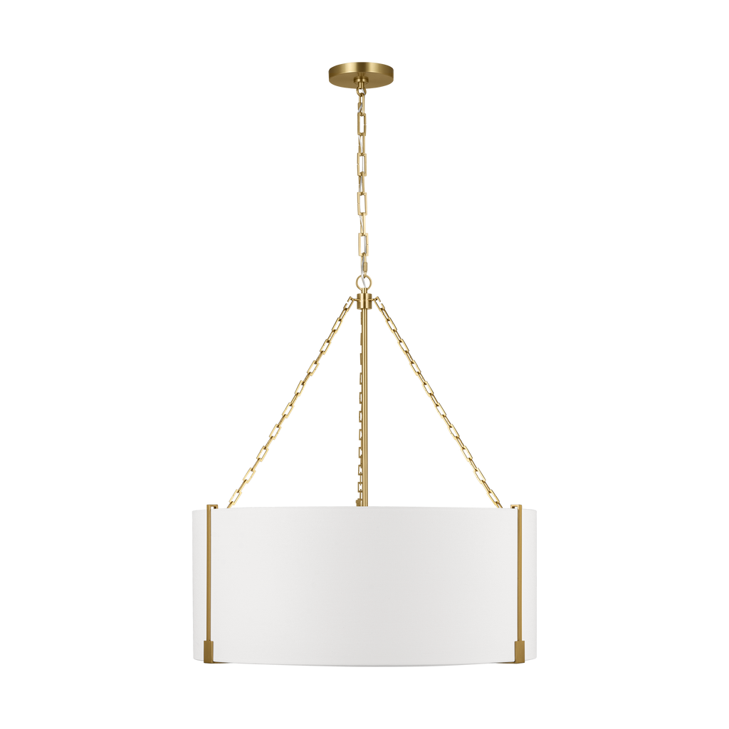 Bergen Large Hanging Shade Burnished Brass