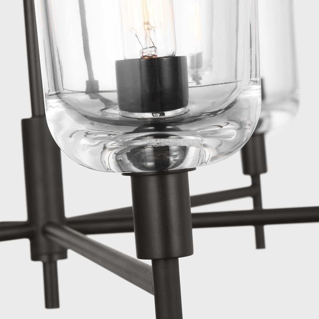 Hartley Large Chandelier Aged Iron