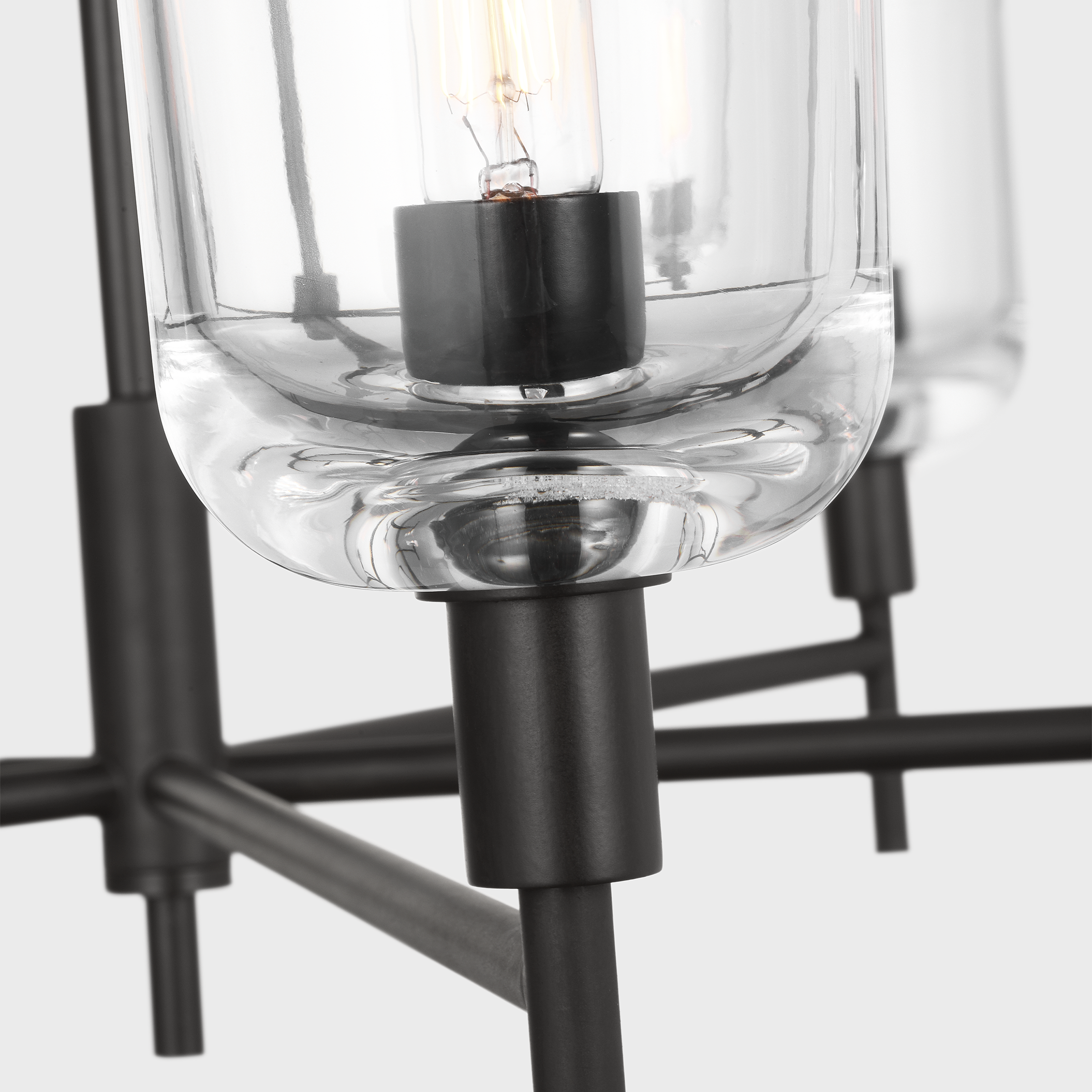 Hartley Large Chandelier Aged Iron