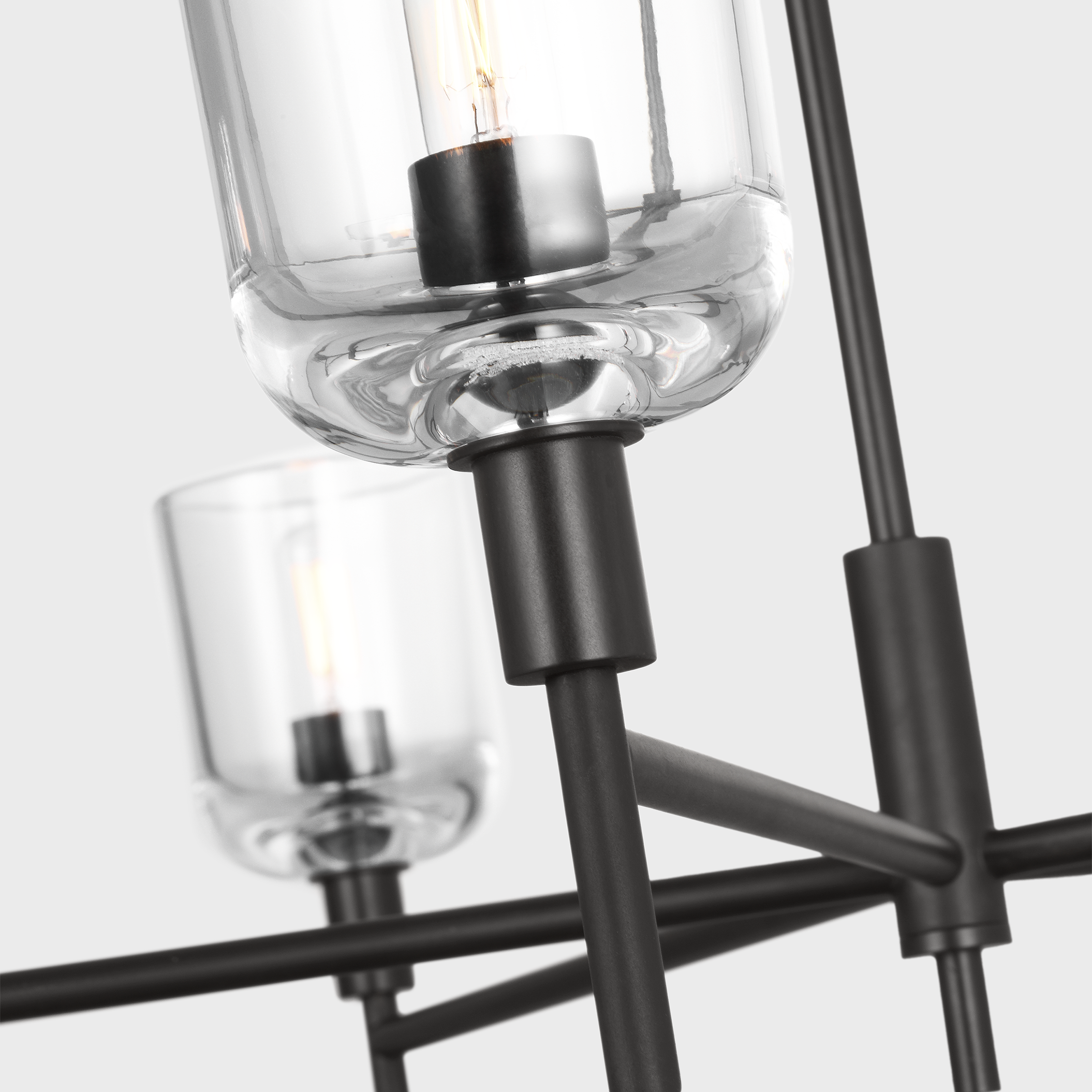 Hartley Large Chandelier Aged Iron