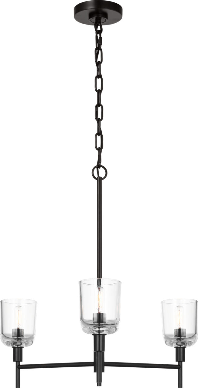 Hartley Mediium Chandelier Aged Iron