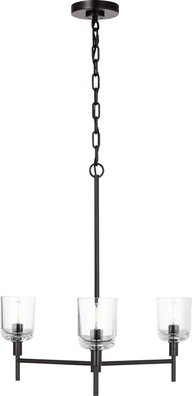 Hartley Mediium Chandelier Aged Iron