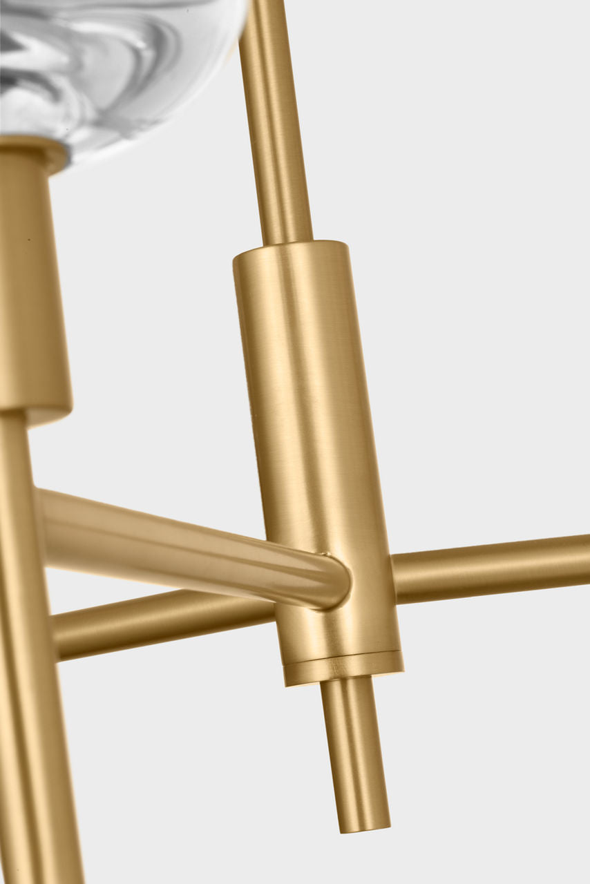 Hartley Mediium Chandelier Burnished Brass