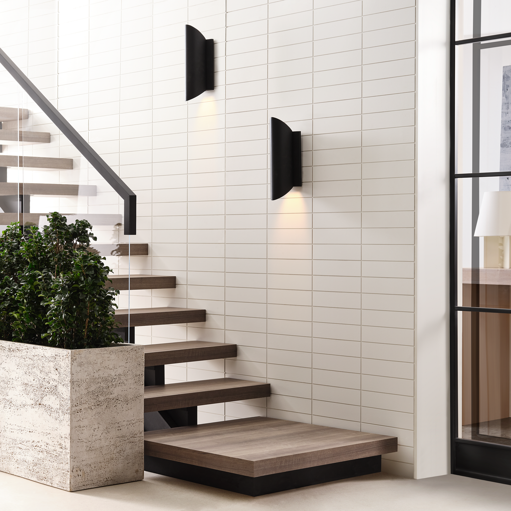 Ruxton Medium Lantern Textured Black