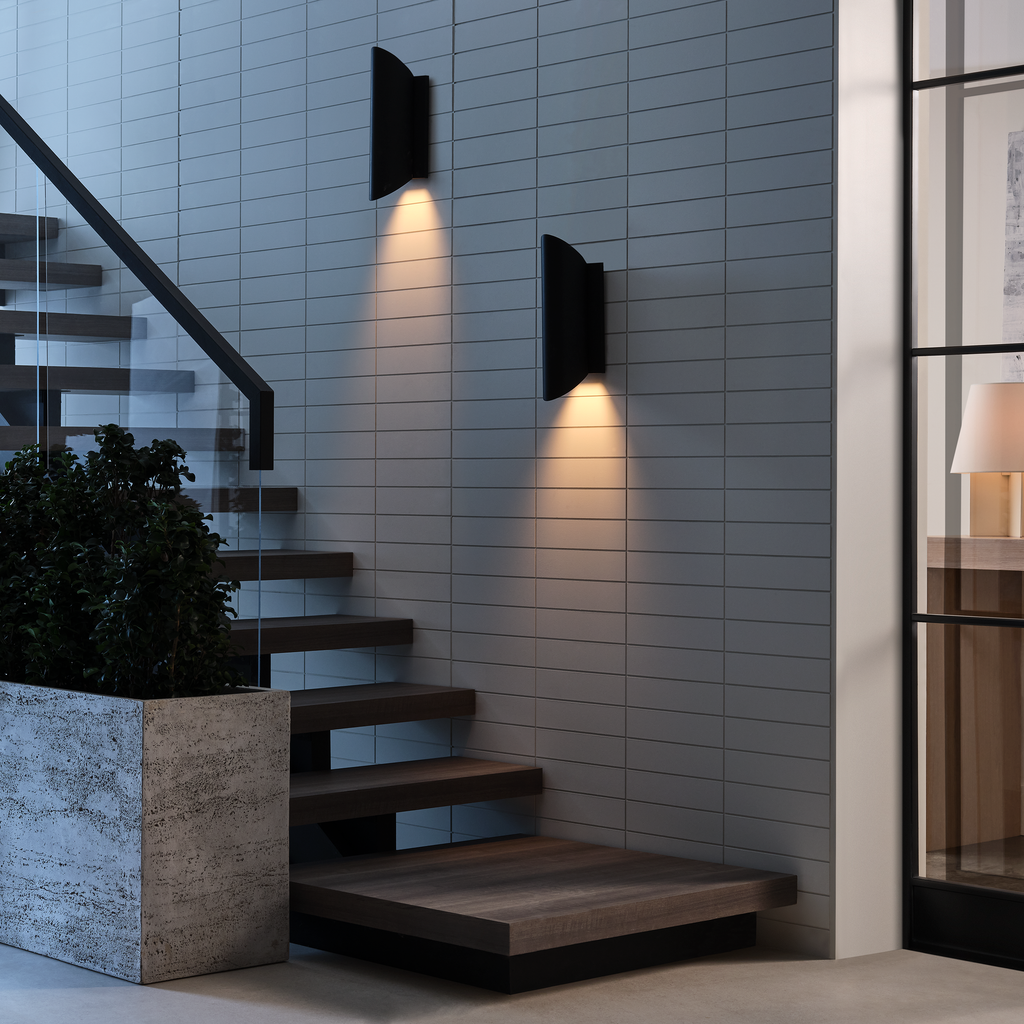 Ruxton Medium Lantern Textured Black