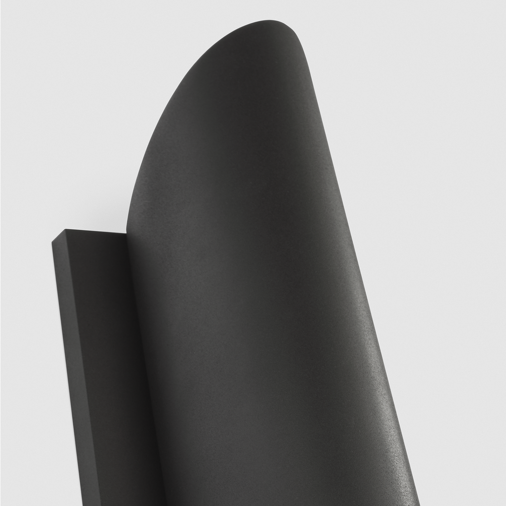 Ruxton Medium Lantern Textured Black