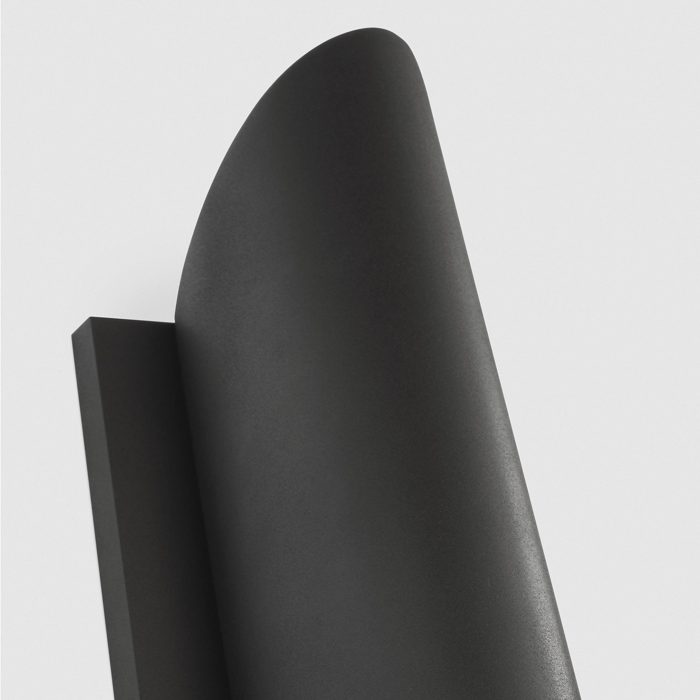 Ruxton Medium Lantern Textured Black