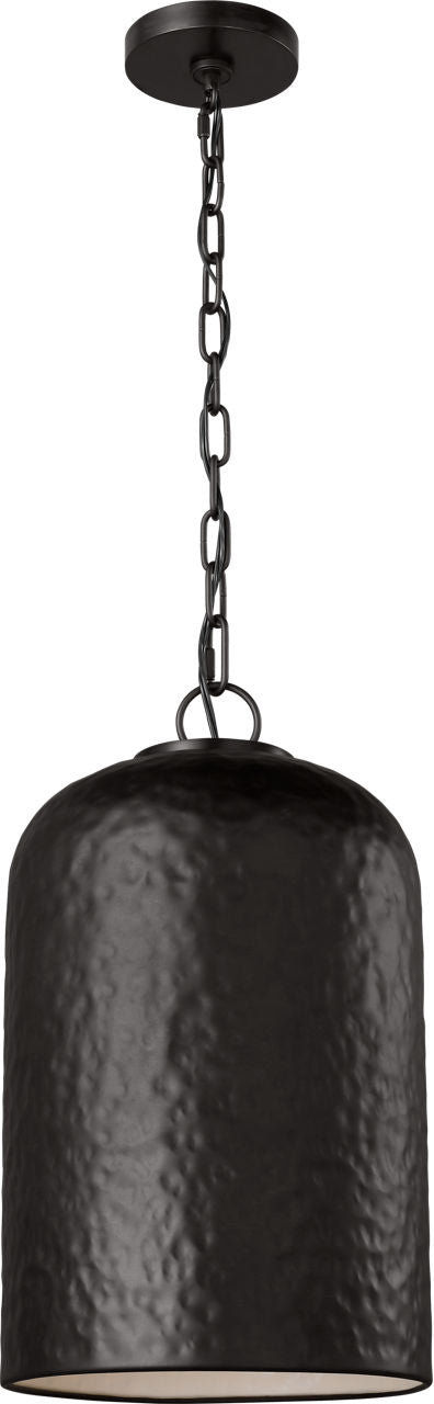 Buckner Tall Pendant Aged Iron