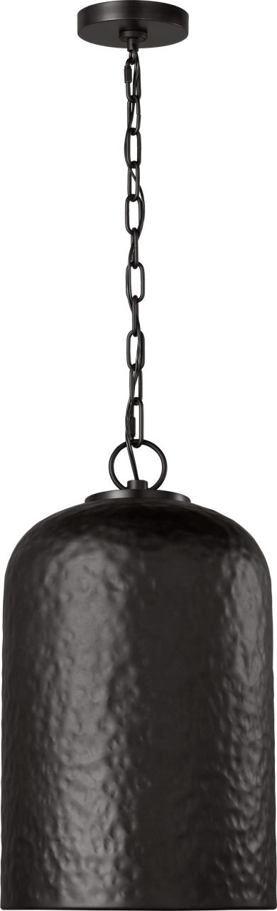 Buckner Tall Pendant Aged Iron
