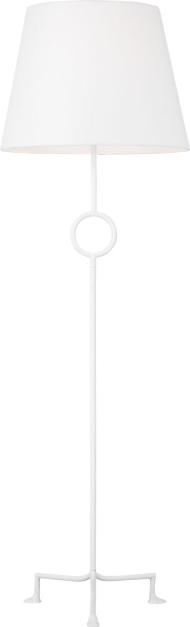 Montour Large Floor Lamp Matte White Bulbs Inc