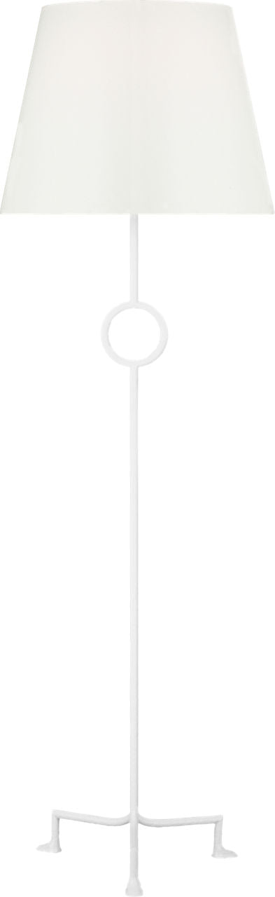 Montour Large Floor Lamp Matte White Bulbs Inc