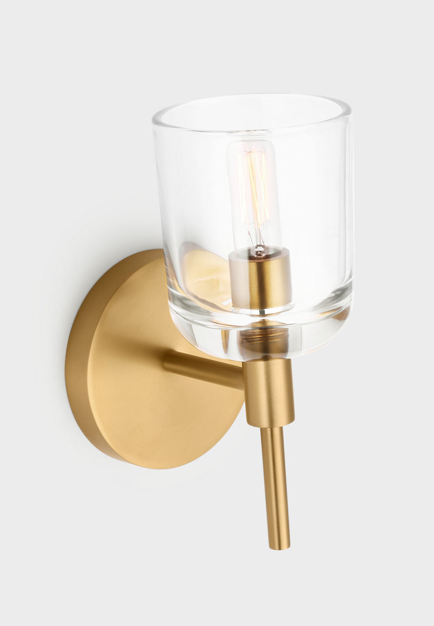 Hartley Small Sconce Burnished Brass